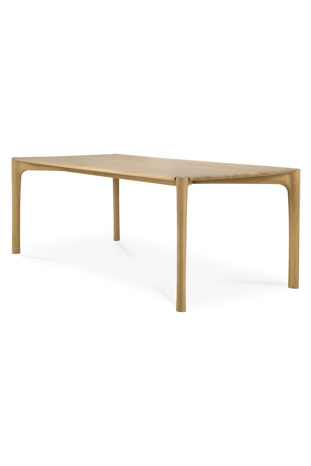   Natural Oak Modern Dining Table | Oroa.com