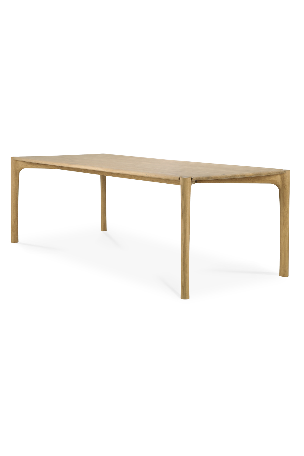   Natural Oak Modern Dining Table | Oroa.com
