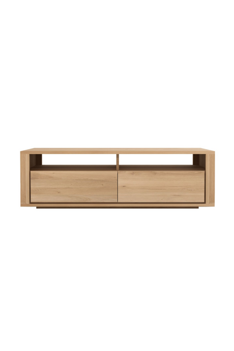   Solid Oak Japandi Media Unit | Oroa.com