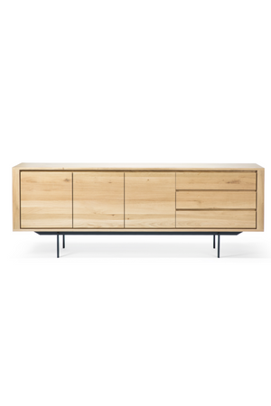   Oak Wood Sideboard with Legs | Oroa.com