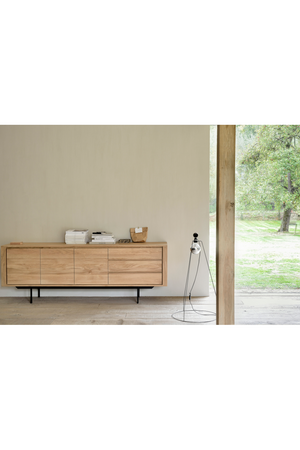   Oak Wood Sideboard with Legs | Oroa.com