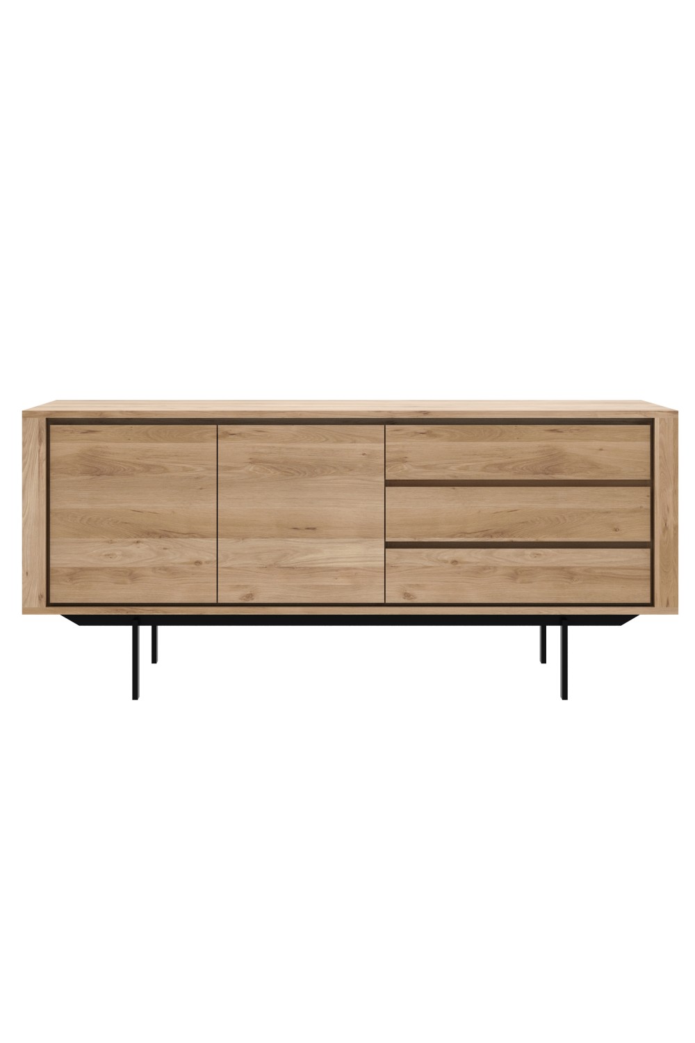   Oak Wood Sideboard with Legs | Oroa.com