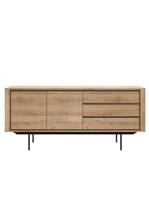   Oak Wood Sideboard with Legs | Oroa.com