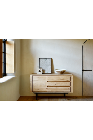   Oak Wood Sideboard with Legs | Oroa.com