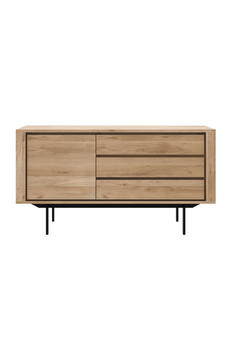   Oak Wood Sideboard with Legs | Oroa.com
