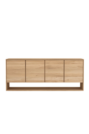   Solid Oak Minimalist Sideboard | Oroa.com
