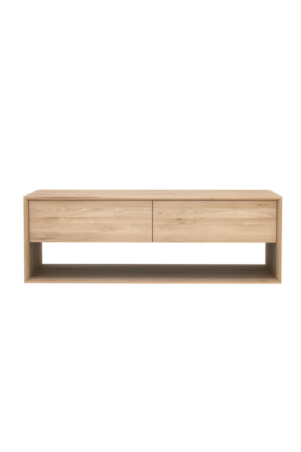   Oiled Oak TV Cupboard | Oroa.com