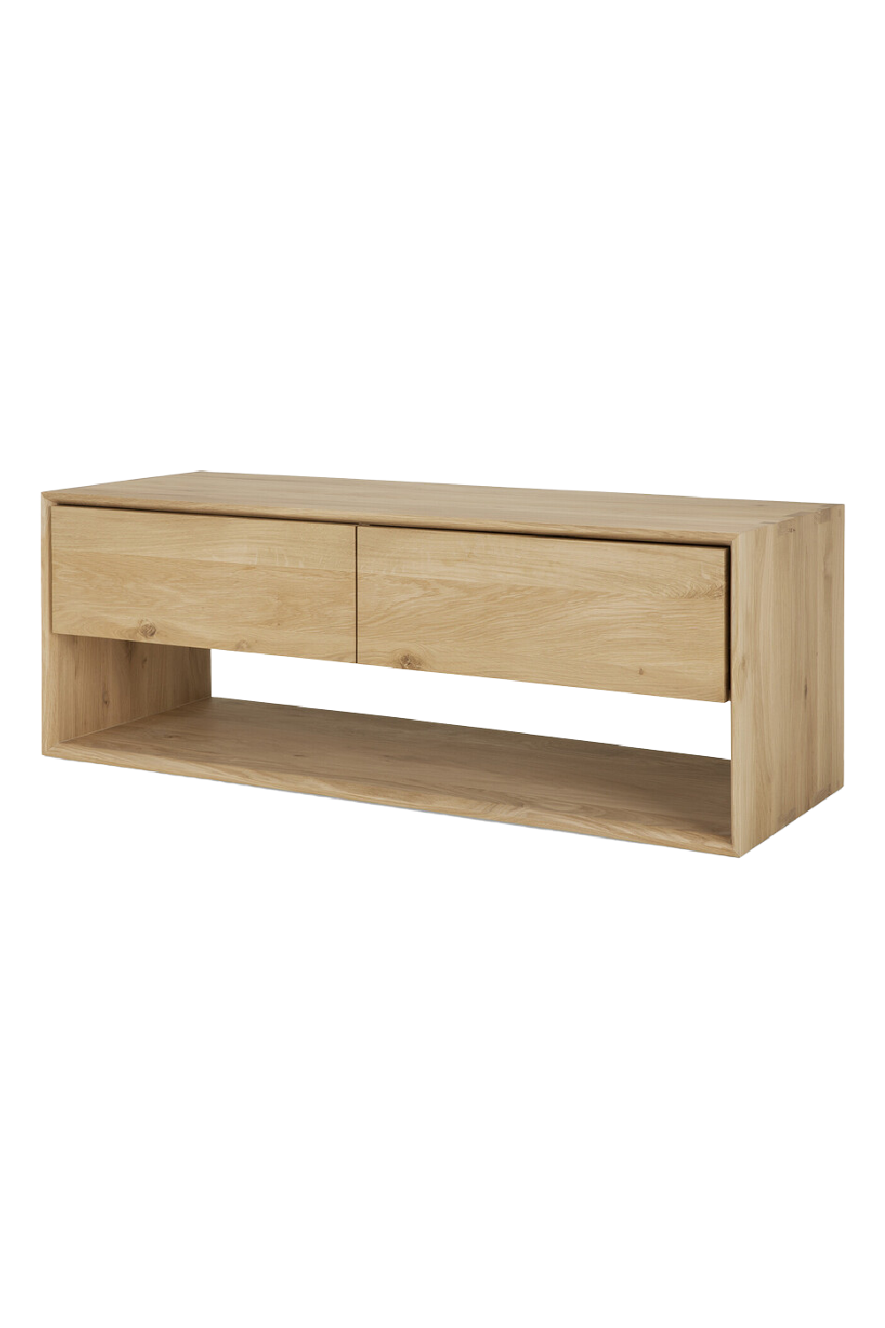   Oiled Oak TV Cupboard | Oroa.com