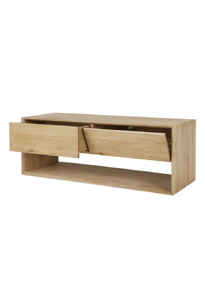   Oiled Oak TV Cupboard | Oroa.com