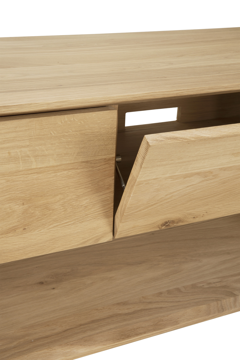   Oiled Oak TV Cupboard | Oroa.com