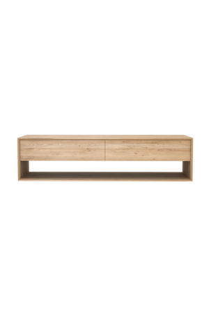   Oiled Oak TV Cupboard | Oroa.com