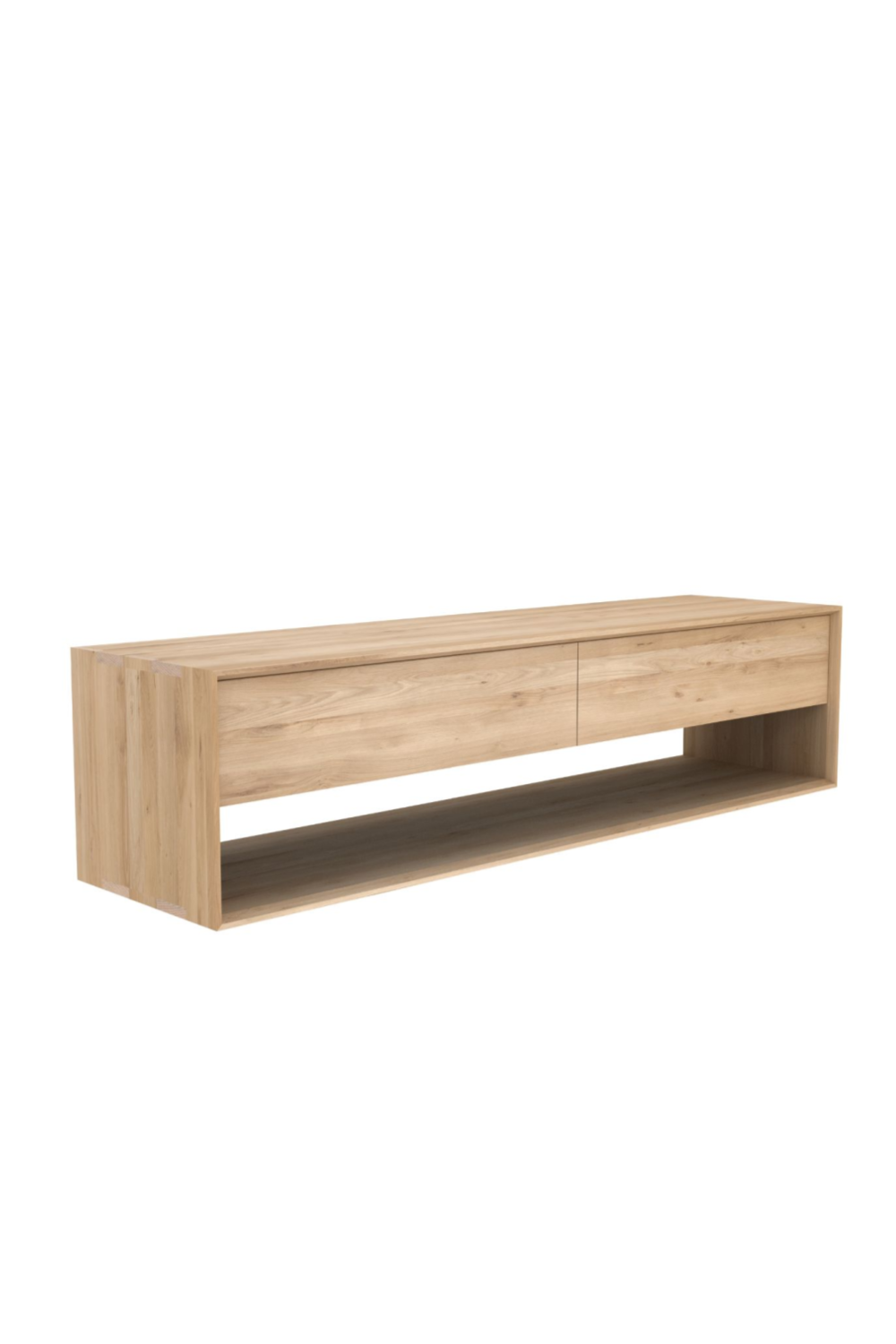   Oiled Oak TV Cupboard | Oroa.com