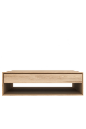   Oak 1-Drawer Coffee Table | Oroa.com