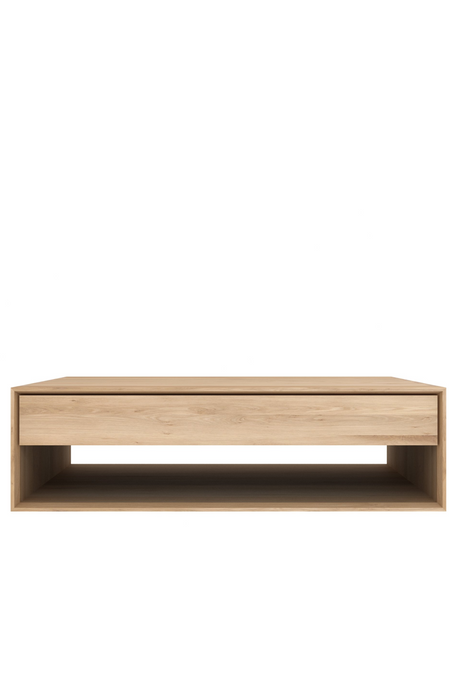   Oak 1-Drawer Coffee Table | Oroa.com