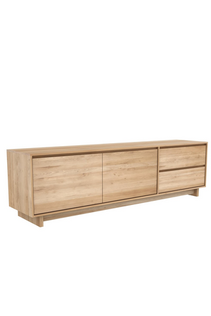   Oiled Oak TV Cabinet | Oroa.com