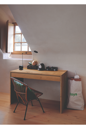   Rectangular Oak Desk | Oroa.com