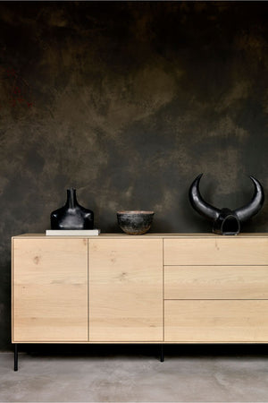   Modern Varnished Oak Sideboard | Oroa.com