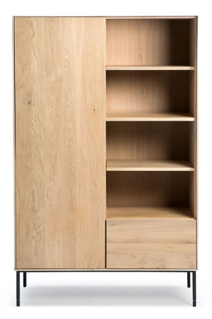   1-Door Oak Wood Cabinet | Oroa.com