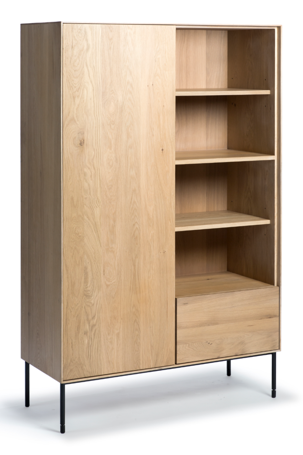   1-Door Oak Wood Cabinet | Oroa.com
