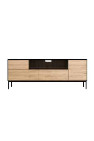   Varnished Oak Media Unit | Oroa.com