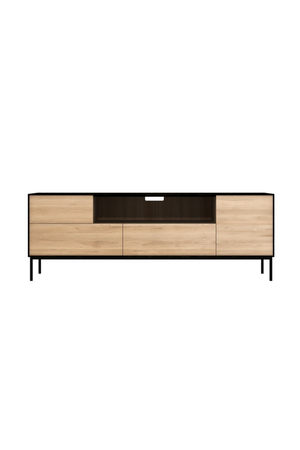   Varnished Oak Media Unit | Oroa.com