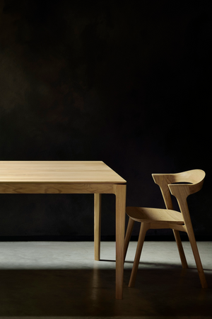   Oak Minimalist Dining Table | Oroa.com