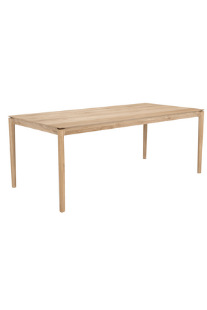   Oak Minimalist Dining Table | Oroa.com