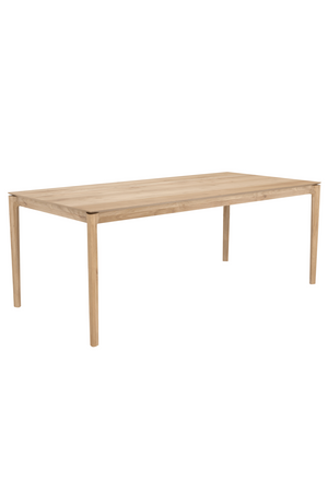   Oak Minimalist Dining Table | Oroa.com