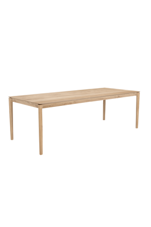  Oak Minimalist Dining Table | Oroa.com