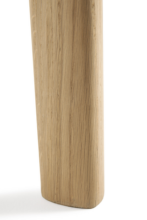   Oak Extendable Round Dining Table | Oroa.com