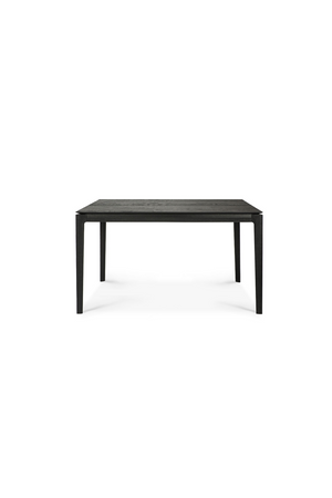   Extendable Black Oak Dining Table | Oroa.com