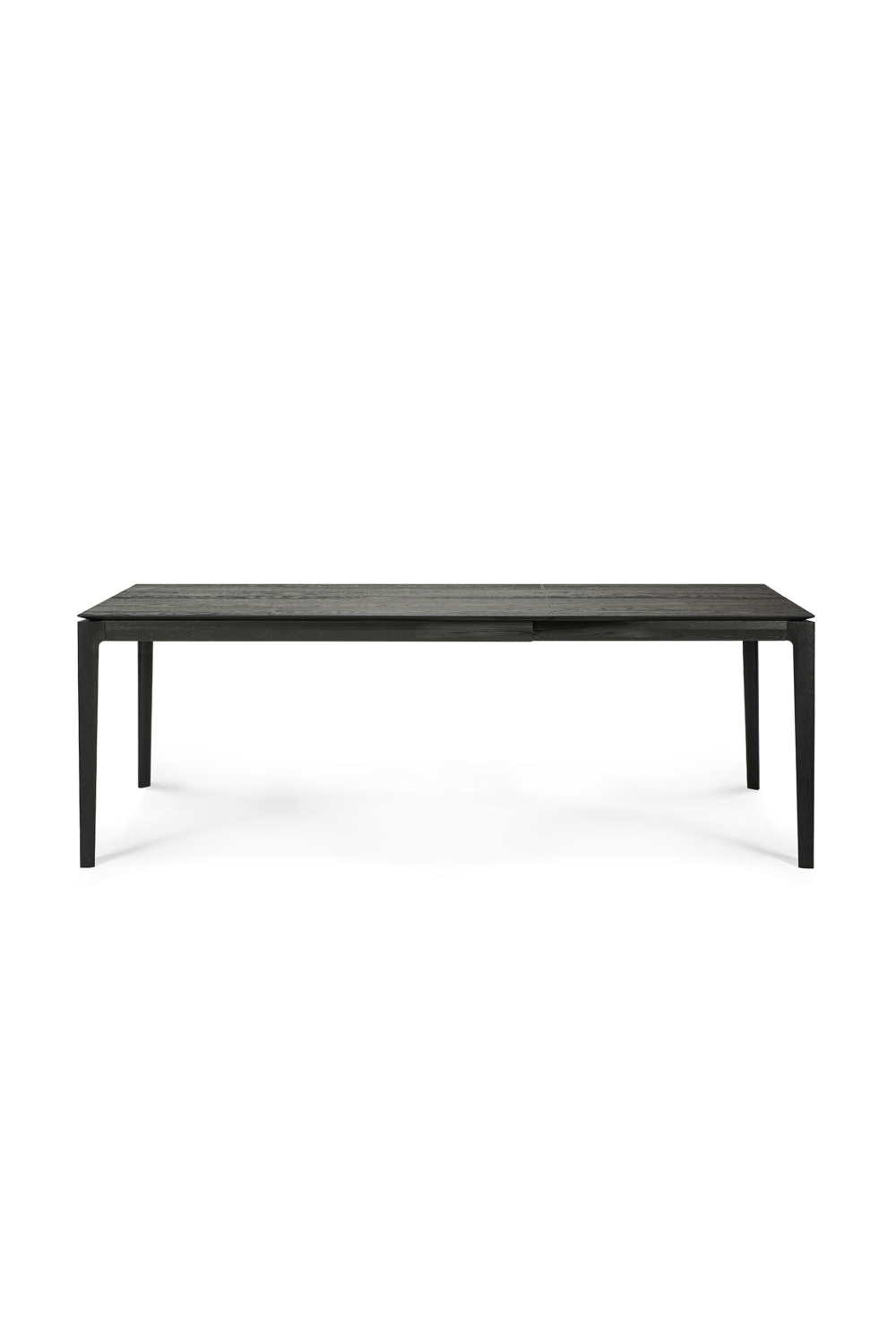   Extendable Black Oak Dining Table | Oroa.com