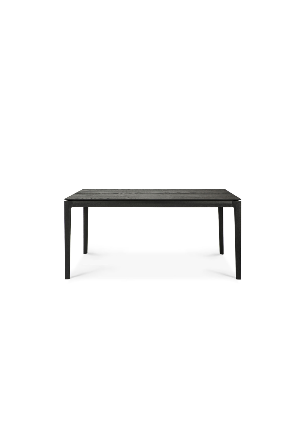   Extendable Black Oak Dining Table | Oroa.com