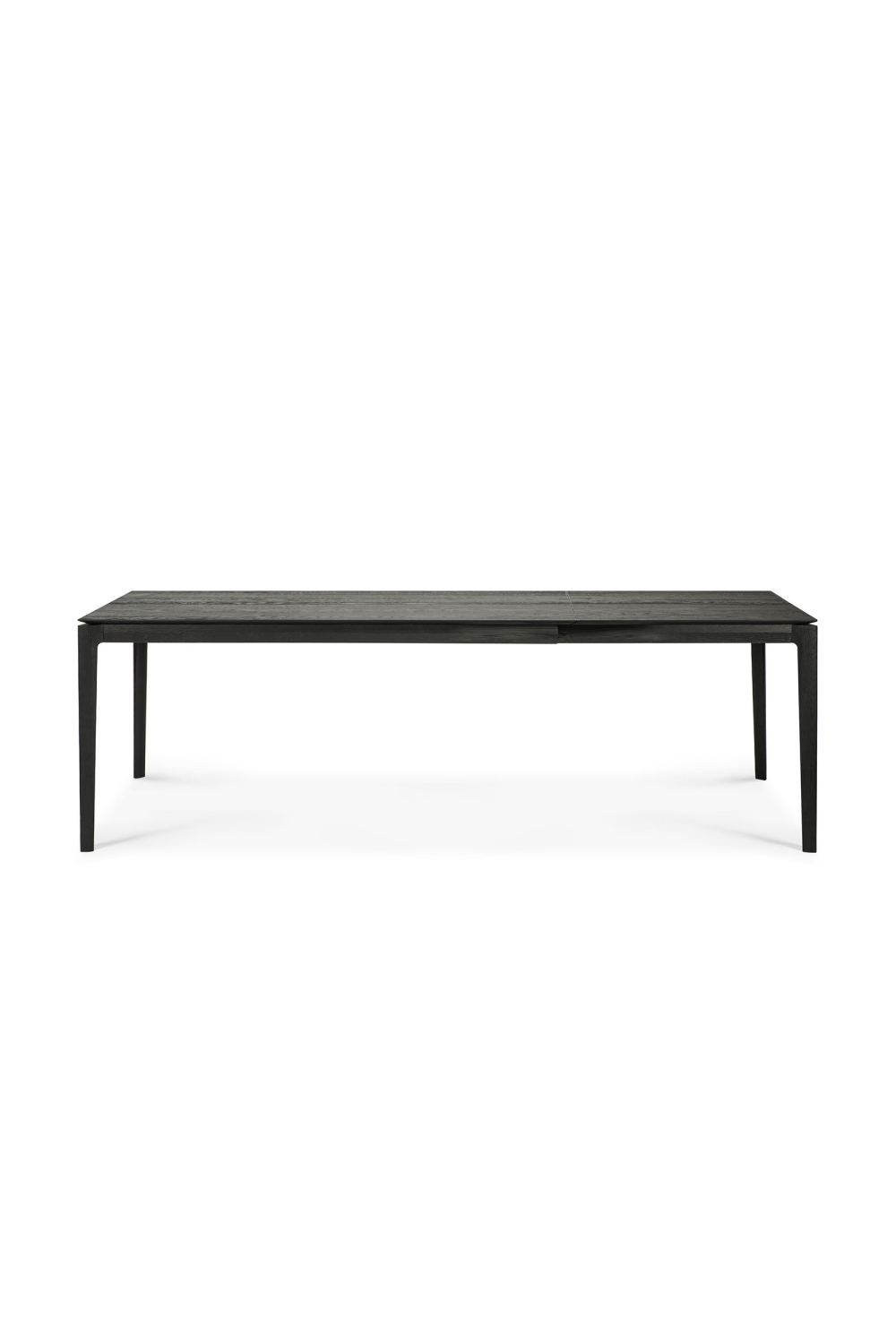   Extendable Black Oak Dining Table | Oroa.com