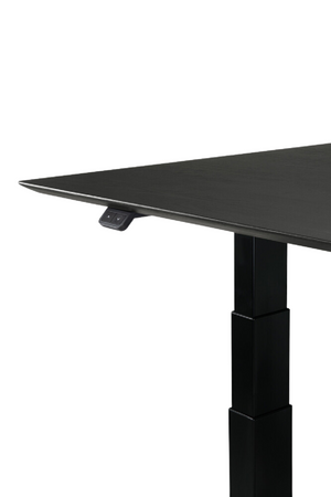   Oak Adjustable Desk L | Oroa.com