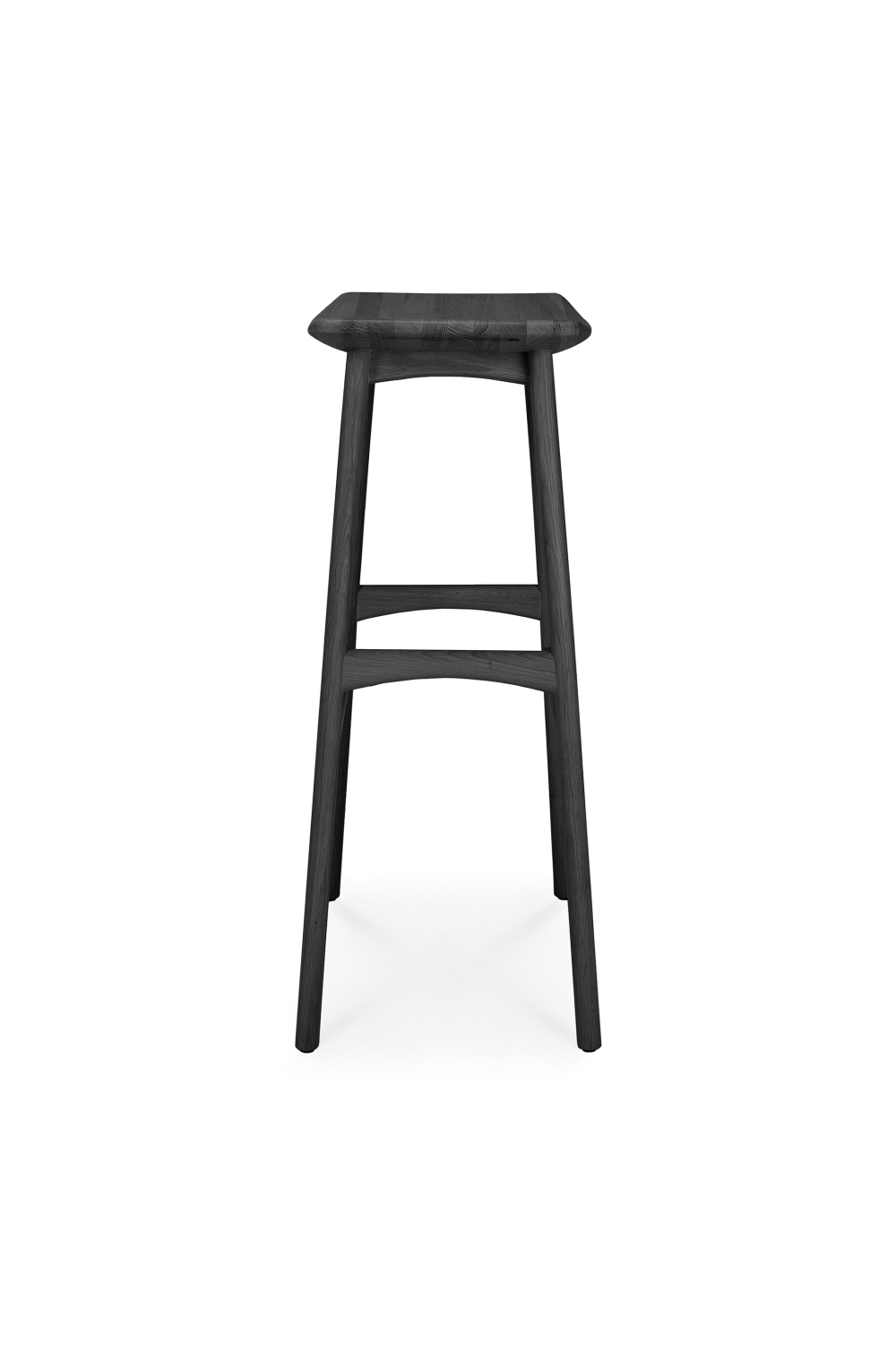   Wooden Backless Barstool | Oroa.com
