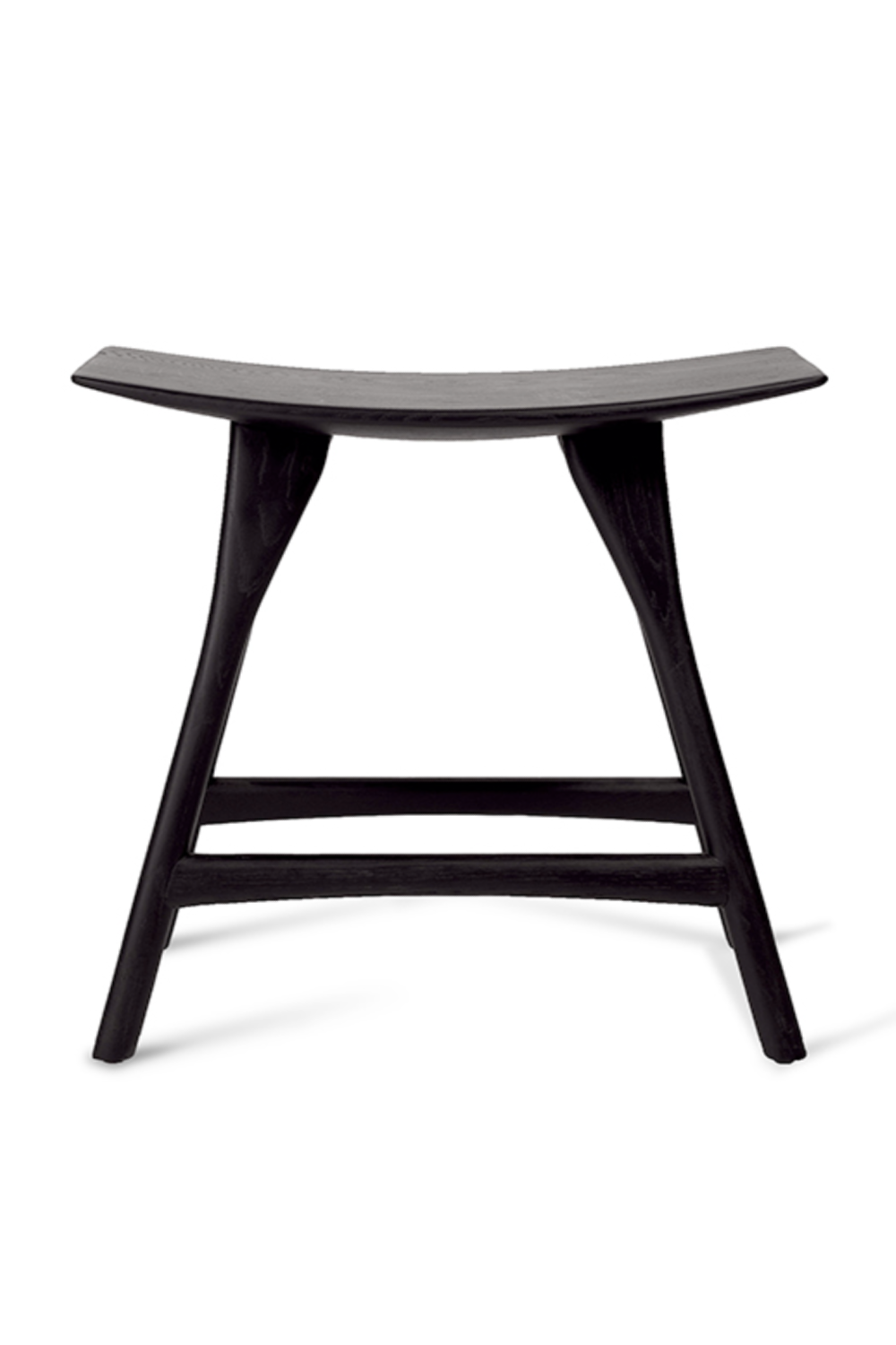   Black Oak Accent Stool | Oroa.com