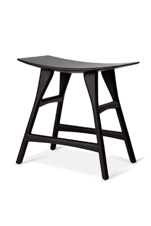   Black Oak Accent Stool | Oroa.com