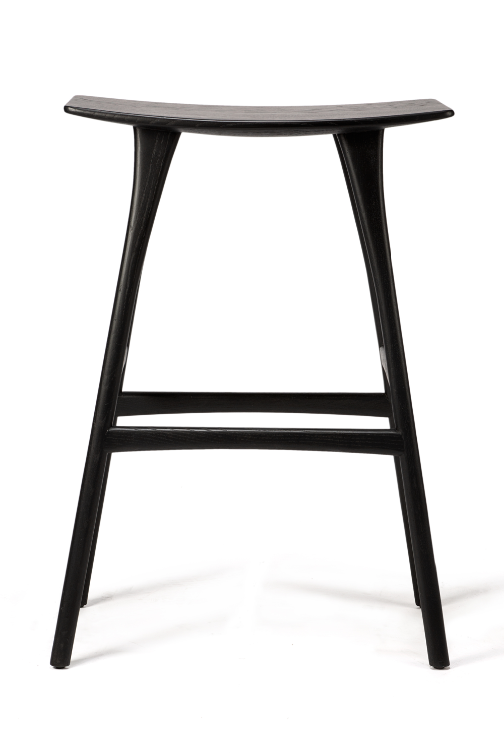   Wooden Backless Barstool | Oroa.com