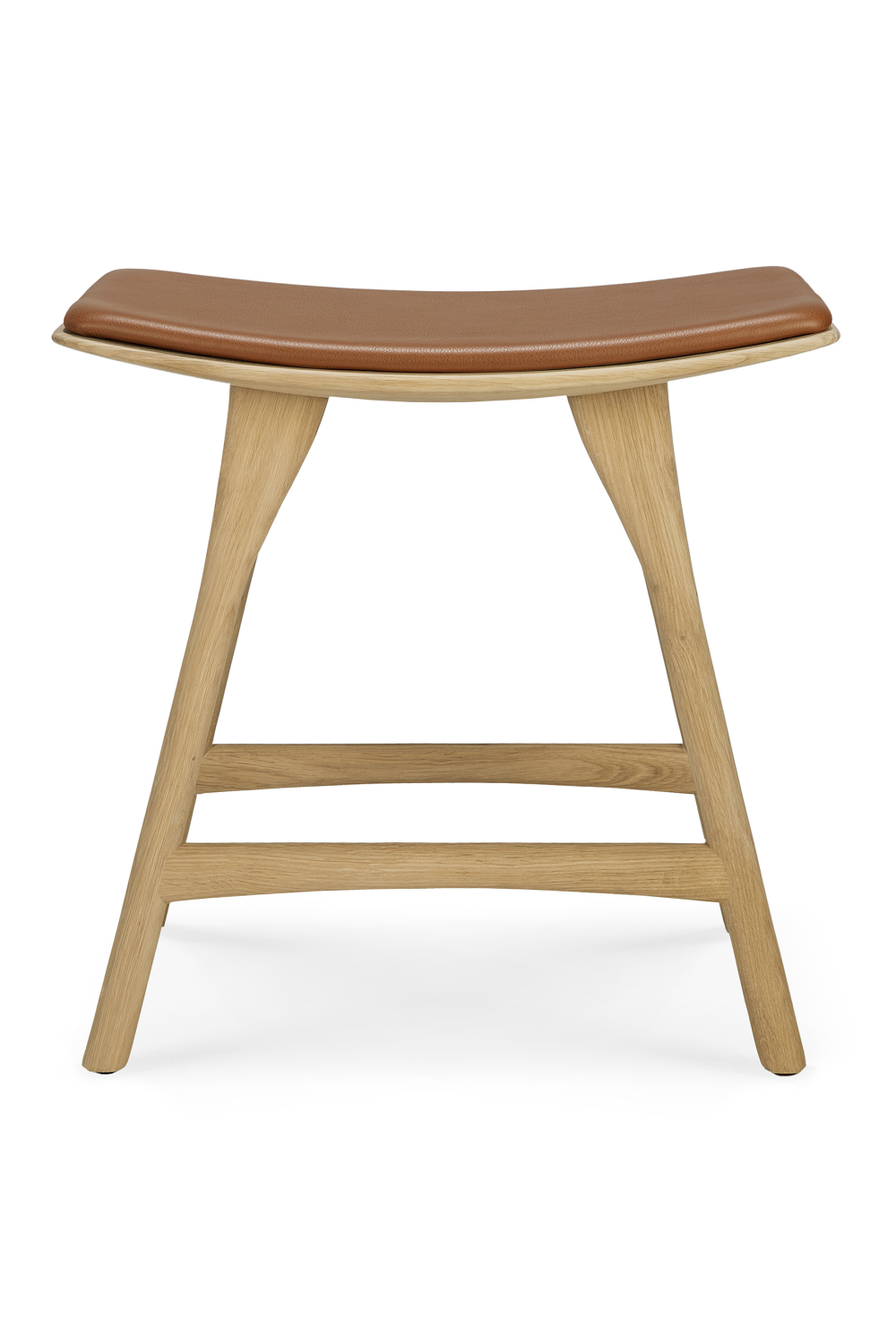   Upholstered Oak Dining Stool | Oroa.com
