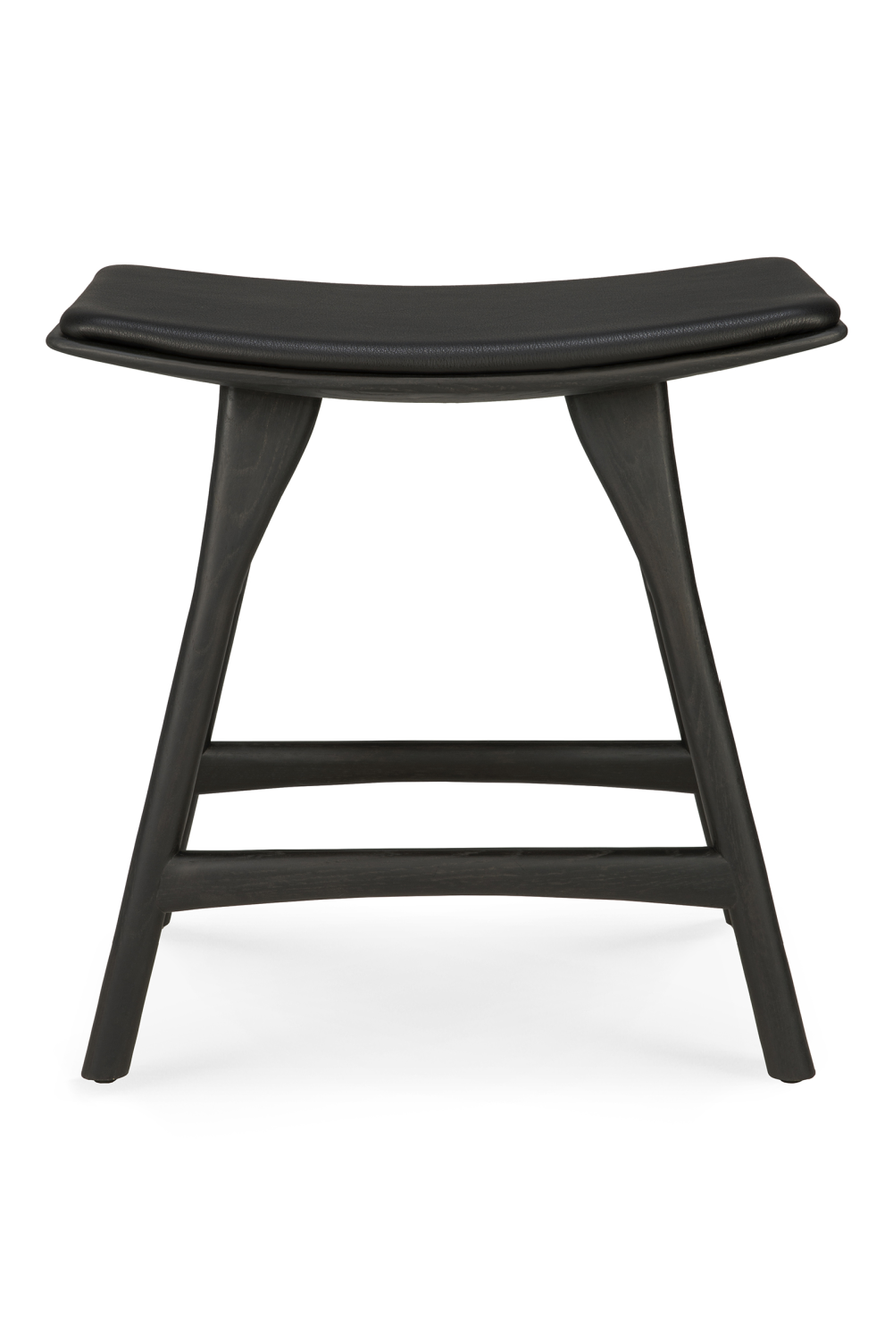   Black Oak Accent Stool | Oroa.com