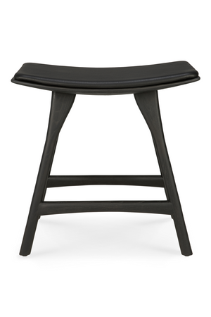  Black Oak Accent Stool | Oroa.com