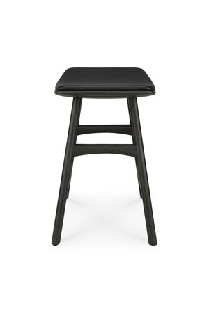  Black Oak Accent Stool | Oroa.com