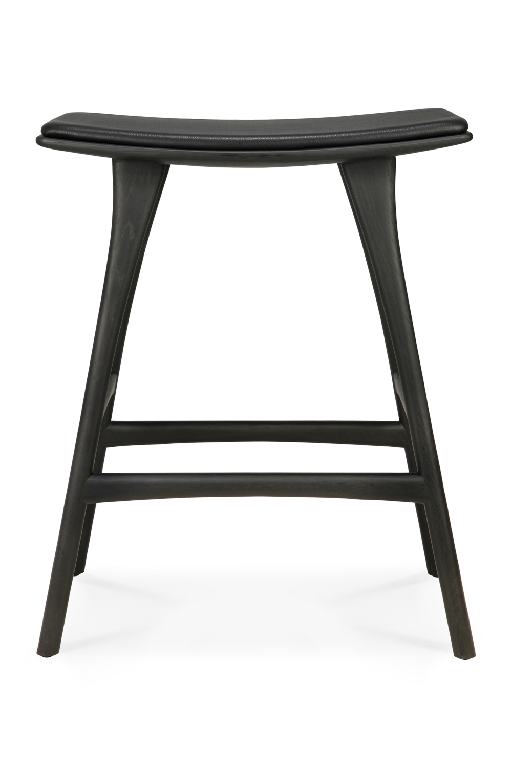   Classic Black Oak Counter Stool | Oroa.com