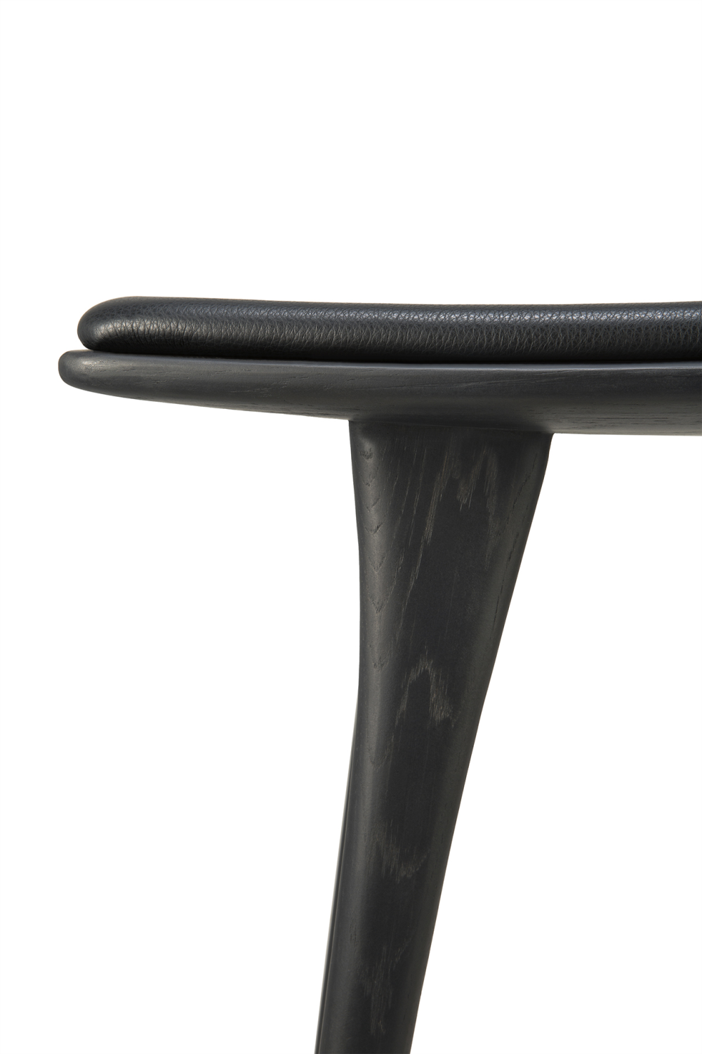   Classic Black Oak Counter Stool | Oroa.com