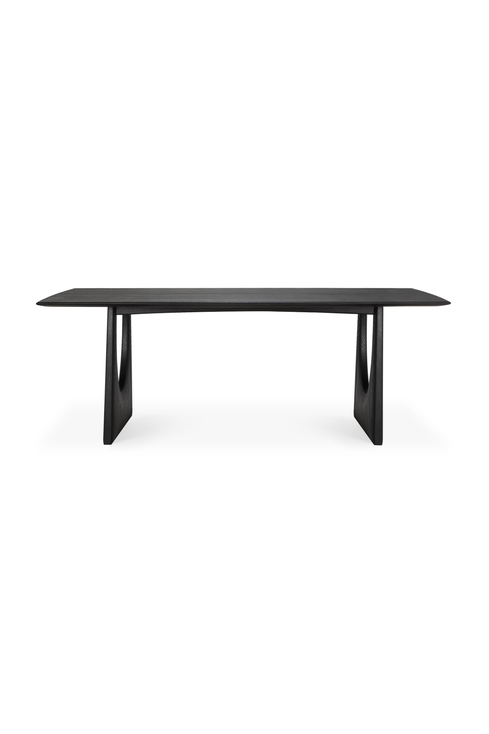   Black Oak Modern Dining Table | Oroa.com