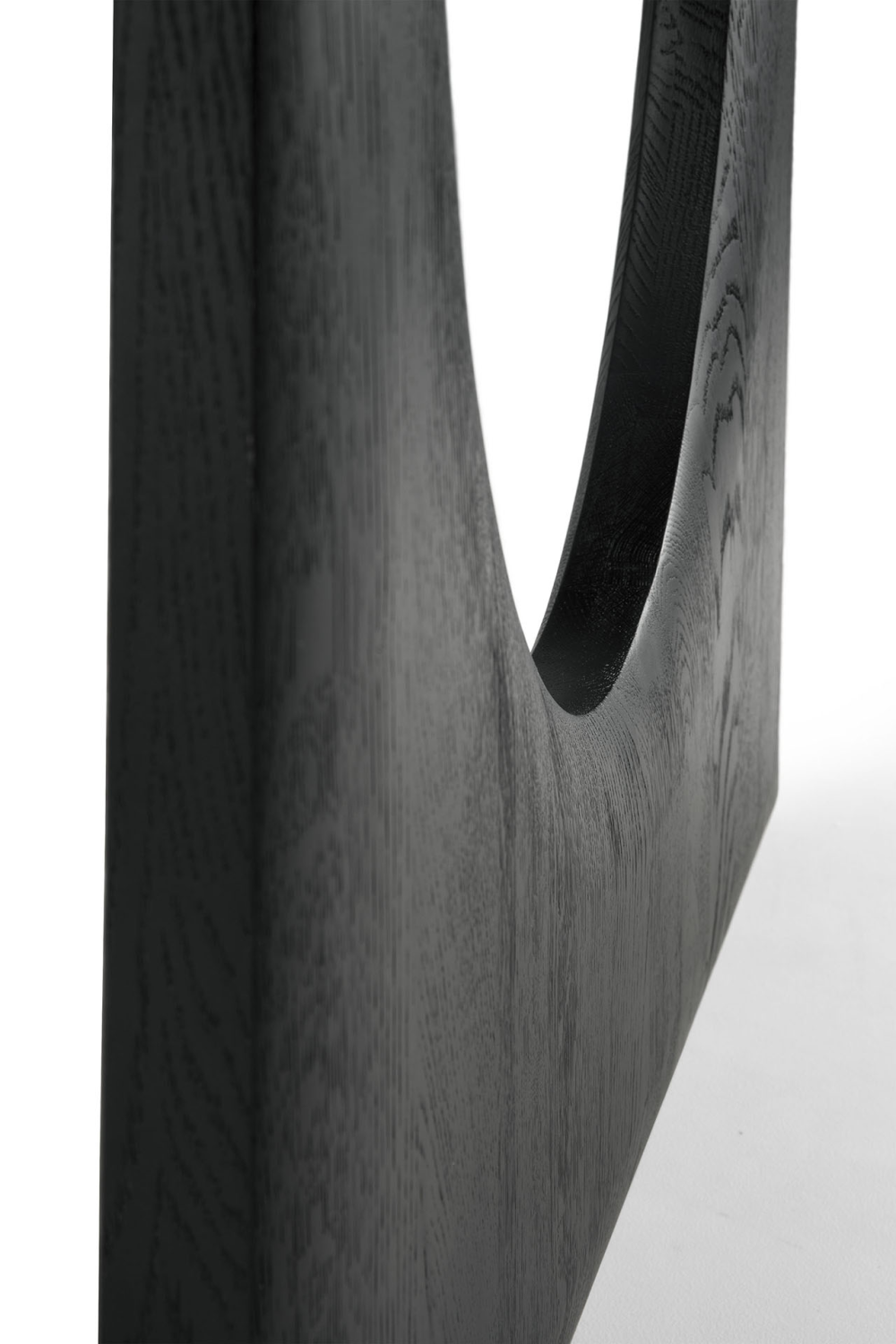   Black Oak Modern Dining Table | Oroa.com