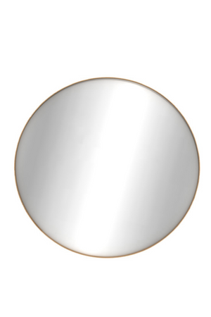   Oak Round Wall Mirror | Oroa.com
