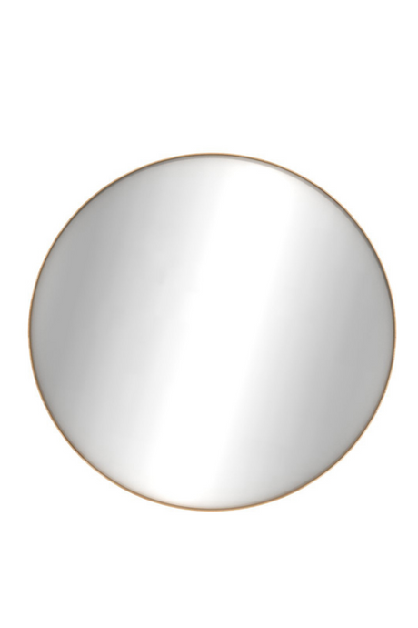   Oak Round Wall Mirror | Oroa.com