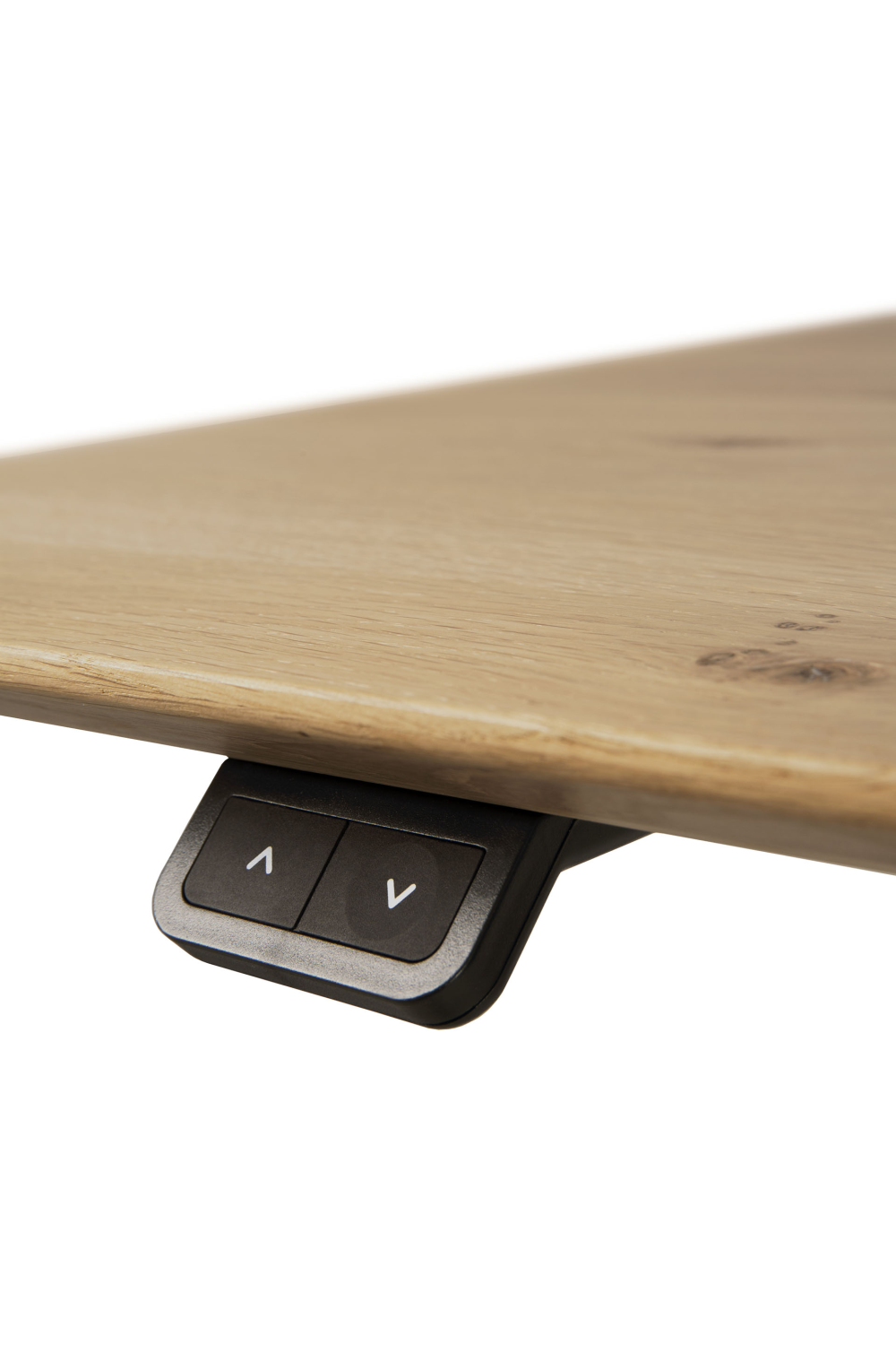  White Metal Adjustable Desk Base | Oroa.com